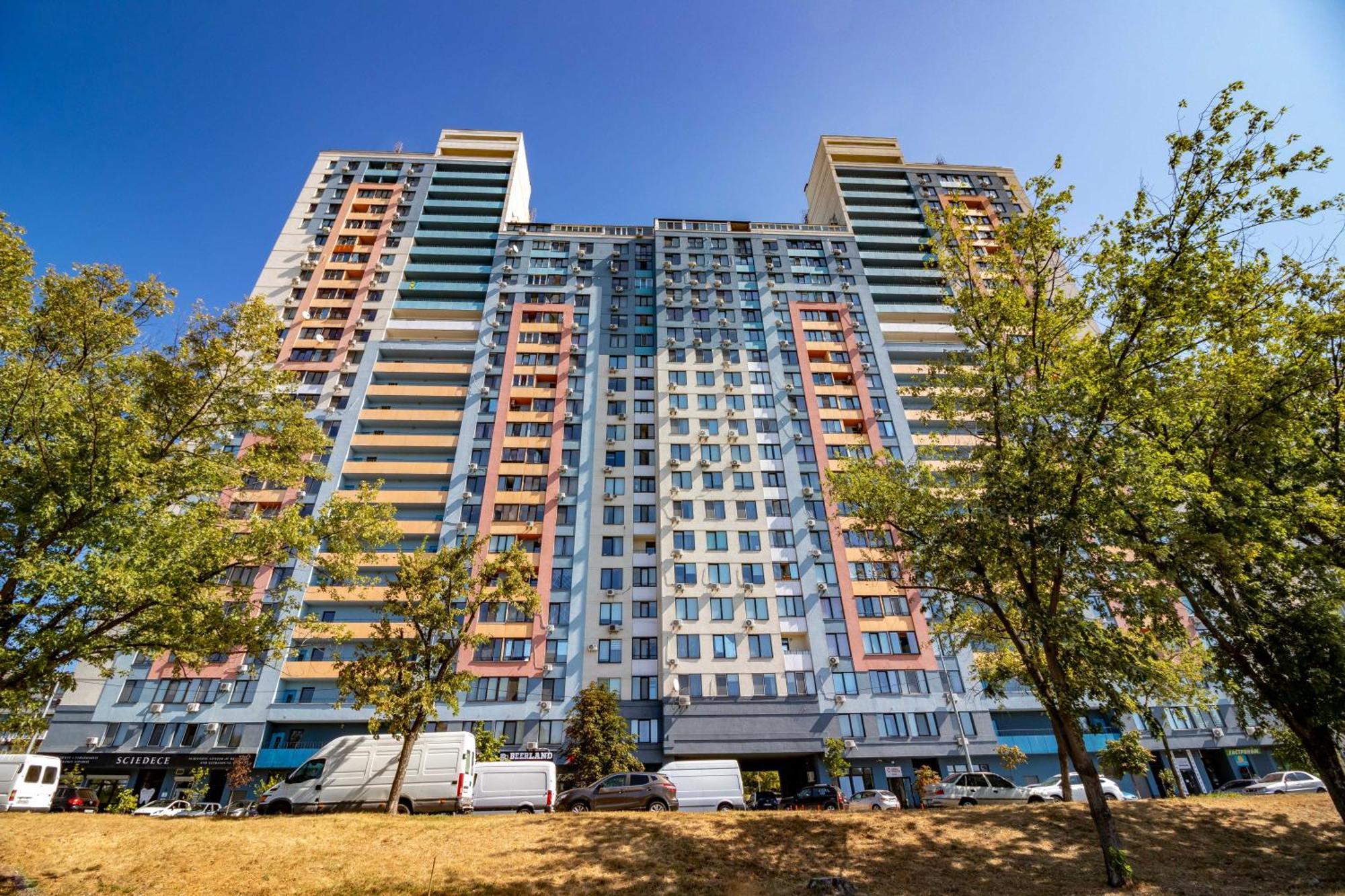Kvartirkoff Na Bogatyrskaya 6A, 15Th Floor 키예프 외부 사진